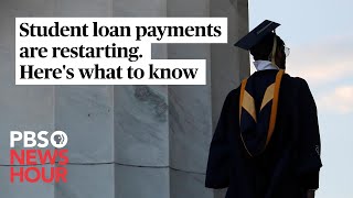 Student loan repayments are starting again Here’s what you need to know [upl. by Gurtner]