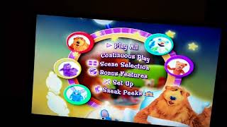 bear in the big blue house early to bed early to rise dvd menu [upl. by Ayerhs]