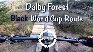 Trail Centre MTB  Dalby Forest  Black World Cup Route [upl. by Weissberg]