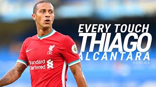 EVERY TOUCH Thiago Alcantaras recordbreaking Liverpool debut [upl. by Hemminger]