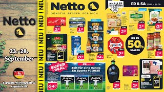 NETTO Prospekt  Gültig von 23092024  Supermarkt Prospekte amp Angebote DE [upl. by Suryt734]