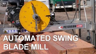 Portable Sawmills  Automated Swingblade Mill ASM Promo [upl. by Kimberlee]