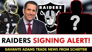 Raiders SIGNING ALERT  Latest Davante Adams Trade Rumors From Adam Schefter [upl. by Eenaej]