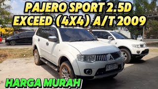 JUAL MOBIL PAJERO SPORT 25D EXCEED 4X4 AT 2009 [upl. by Kalila]