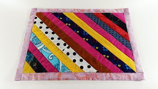 Dont Waste Piece of Clothes Beautiful Doormat Making Step by Step How to Make a Sewing Doormat [upl. by Zigmund]