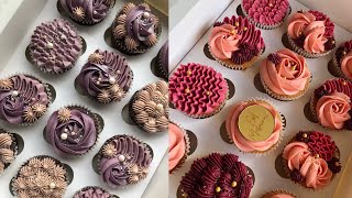 Cupcakes decorating designs Cupcakes designs ideas [upl. by Nylekcaj]