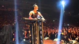 Rammstein  Buck dich Live Aus Petersburgo [upl. by Haas]