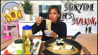 RAMEN NOODLES MUKBANG  STORYTIME • COOKINGEATING SHOW • 먹방 [upl. by Manuela352]