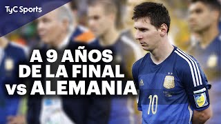 A 9 AÑOS DE LA FINAL MÁS DOLOROSA 🔥 ARGENTINA CAÍA ANTE ALEMANIA EN BRASIL 2014 ⚽ [upl. by Eylk]