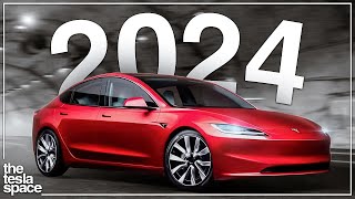 Tesla Reveals NEW 2024 Tesla Model 3 Project Highland [upl. by Rad]