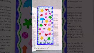 Aesthetic bookmark ideas Day 410 shorts bookmark bmartcreations youtubeshorts song creative [upl. by Im]