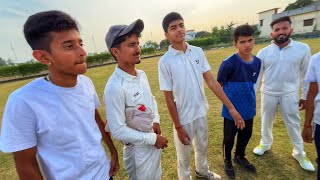 Humari Team Ne Dhaaga Khol Diya Batting Mein 🔥 CRICKET MATCH VLOG 😍 1st INNING [upl. by Edahc]