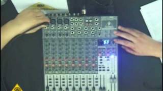 Behringer Xenyx 1622FX part1 [upl. by Ireg]