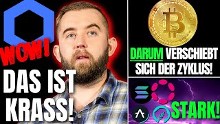 ⚠️CHAINLINK DER WAHNSINN BITCOIN ZYKLUS WIRD DAUERN DIESE ALTCOINS STARK [upl. by Pentheas]