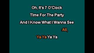 London Quireboys 7 OClock Karaoke Version [upl. by Bland759]