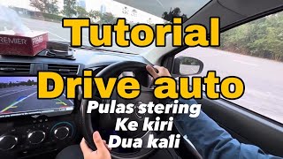 CARA MEMANDU KERETA AUTO  DRIVING SCHOOL  CARA REVERSE PARKING [upl. by Fons]