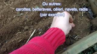 🌱  Tutoriel Permaculture   Planter les oignons en Février sous chassis 🌱 [upl. by Kryska]