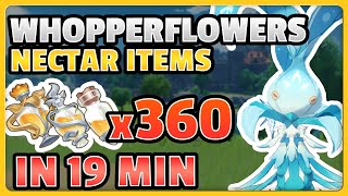 Whopperflowers FARM 360 Nectar Items  FAST amp EFFICIENT ROUTE  Genshin Impact [upl. by Airad]