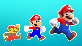 The Evolution Of Super Mario Games 1985  2020 [upl. by Ahsirhcal]