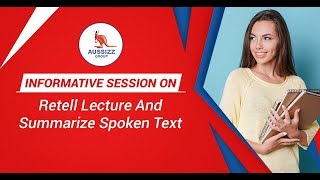 PTEA How to Score BIG in Retell Lecture amp Summarise Spoken Text [upl. by Nolur]