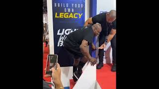 Ronnie Coleman is not able to walk [upl. by Anaila]