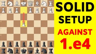 Powerful Chess Opening for Black Against 1e4 TRAPS Included [upl. by Ennalyrehc]