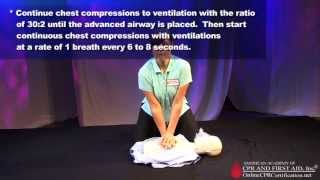 CPR Training Video  How to Do CPR for Healthcare Providers [upl. by Gerfen]