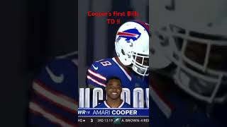 Amari Cooper first Bills TD🥳 touchdown [upl. by Aserat]