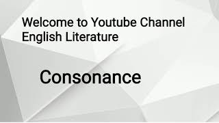 Consonance  Musical Device  Figure of Speech  Concept  Explained in UrduHindi [upl. by Ahsla]