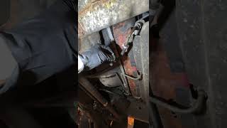 Never use hose clamps on your transmission lines mechanic diy car truck transmission [upl. by Estevan]