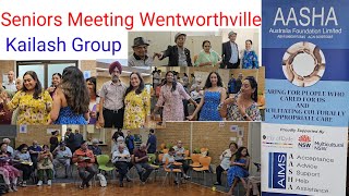 Seniors Meeting Wentworthville  Aasha Australia Foundation  Kailash Group [upl. by Nomyaw]