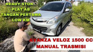 READY STOK AVANZA VELOZ 2014 MANUAL [upl. by Artaed]