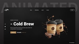 Animating Responsive Website Using HTML And CSS StepbyStep [upl. by Viv]