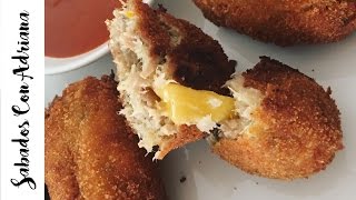 Croquetas de Atún  Cocina con Sábados con Adriana [upl. by Parthen]