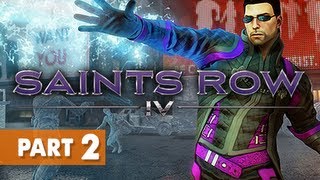 Saints Row 4 Gameplay Walkthrough Part 2  A Pleasant Day [upl. by Hawk]