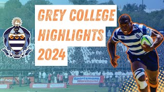 Grey College Rugby Highlights 2024 Best Tries amp Plays 🏉🔥 [upl. by Elletnwahs]