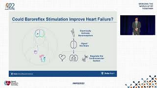 HRS 2022 The Baroreflex in Heart Failure and Barostim Clinical Data by Dr Marat Fudim [upl. by Atiuqel10]