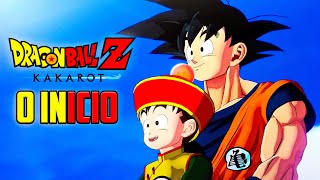 Dragon Ball Z Kakarot O INÍCIO DO GAMEPLAY [upl. by Akayas590]