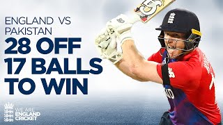 Thrilling Ending IN FULL  28 To Win off 17 Balls  England v Pakistan 2021 [upl. by Reiss]