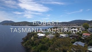 Our World by Drone in 4K  Hobart Tasmania Australia [upl. by Gervase]