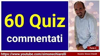 QUIZ 60 in diretta commentati da Simone Chiarelli  parte quarta 6102024 [upl. by Aihcrop]