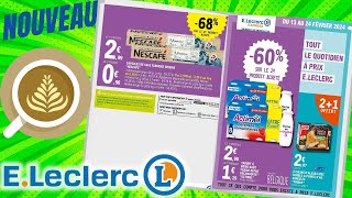 catalogue LECLERC du 13 au 24 février 2024 ⛔ Arrivage  FRANCE [upl. by Euginom]