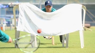 Tennis wicketkeeping drills with Jos Buttler [upl. by Sherr767]