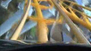 Dreamworld Cyclone on ride POV [upl. by Donella]