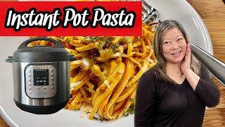 INSTANT POT PASTA  EASY AND SAUCY [upl. by Champagne]