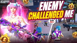 ENEMY CHALLENGED BIXI OP 😱  Fastest Solo vs Squad Clutches in Rank Push Lobby  BGMI [upl. by Yecnahc221]