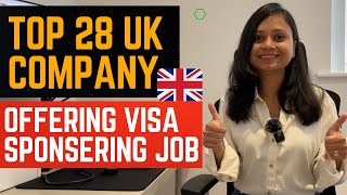 UK Companies Hiring with VISA SPONSORSHIP 2023  UK Work Visa [upl. by Goodkin40]