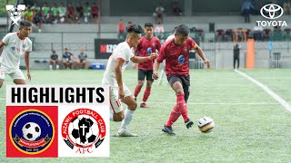 MPL HIGHLIGHTS R4 Mizoram Police FC vs Aizawl FC [upl. by Laurel]