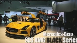 2014 MercedesBenz SLS AMG Black Series  2012 Los Angeles Auto Show [upl. by Buatti]