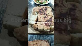 Homemade Delicious Big Bread Loaf [upl. by Ahsyle]